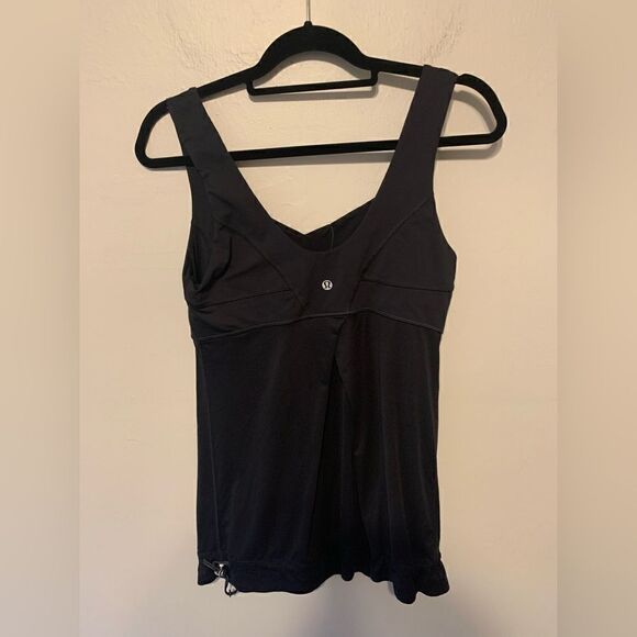 Lululemon Hustle & Bustle Tank Black size 8 - Picture 7 of 8
